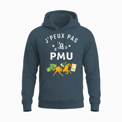 Citation Jeux Humour J'peux Pas J'ai Pmu Unisex Hoodie - Dark Heather