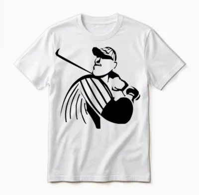 Baseball Batter Unisex T-Shirt - White