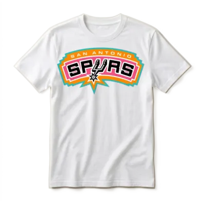 An Onio Spurs Logo Unisex T-Shirt - White