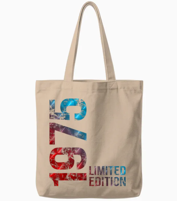 51. Geburtstag Mann Frau 51 Jahre 1975 Tote Bags in Natural
