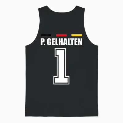 Funny Name Germany Jersey for Mallorca and the Party T-Shirt, Black, S Unisex Tank Top - Black