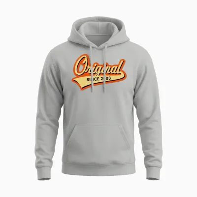 Original Since 2003 (year of Birth, Birthday / 3c) Unisex Hoodie - Ash