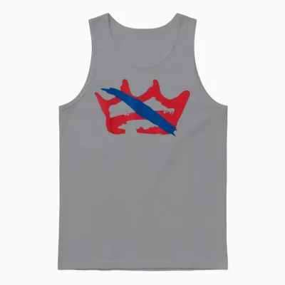 No Kings Unisex Tank Top - Sport Grey