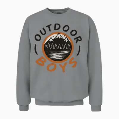 Outdoor Boys Unisex Sweatshirt - Sport Grey