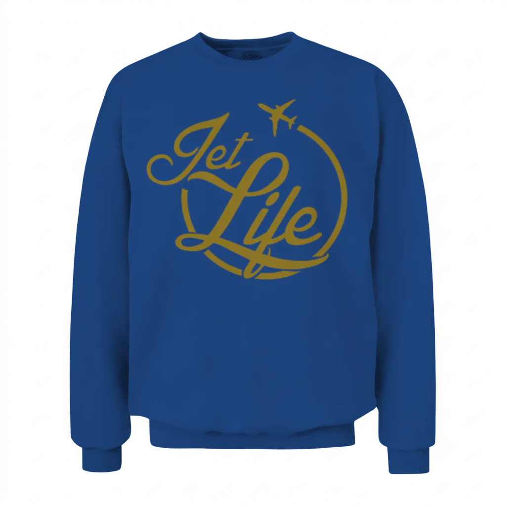 Jet Life Jetlife Unisex Sweatshirt - Royal