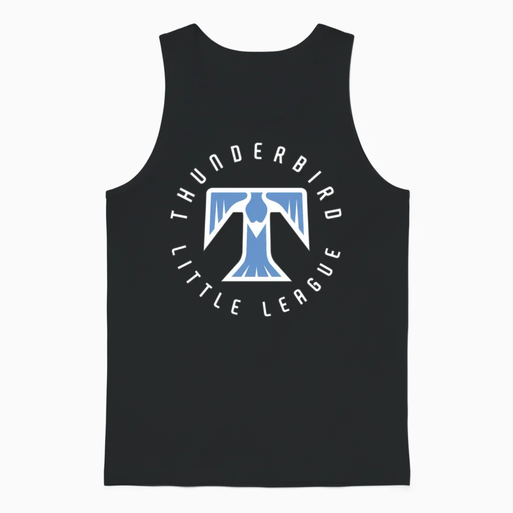 Thunderbird Unisex Tank Top in Black