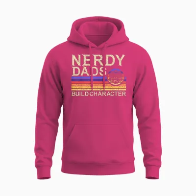 Nerdy Dad Rpg Gaming D20 Tabletop Games Funny Rpg Gamer Unisex Hoodie - Heliconia
