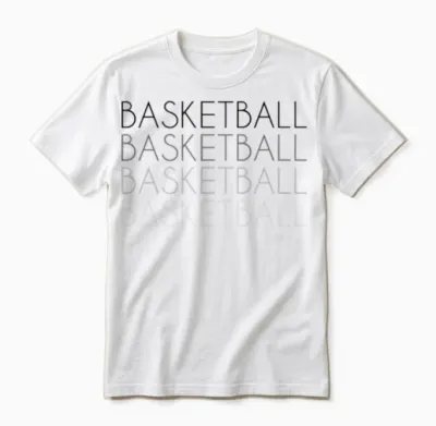 Basketball Retro Unisex T-Shirt - White