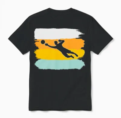 Keeper Retro Unisex T-Shirt - Black