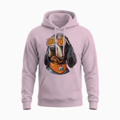 Tennessee Dog Sport Lovers Coonhound Fan Rocky Top Tn Unisex Hoodie - Light Pink