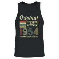 1954 Retro Legend Unisex Tank Top - Black – 2