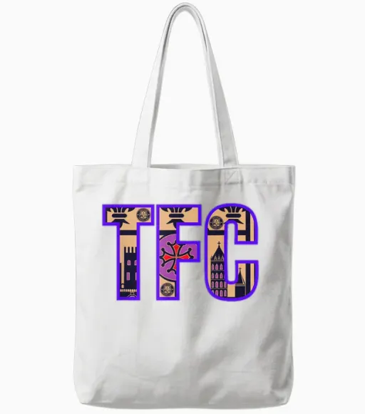 Toulouse - Tfc Old School Tote Bags in White