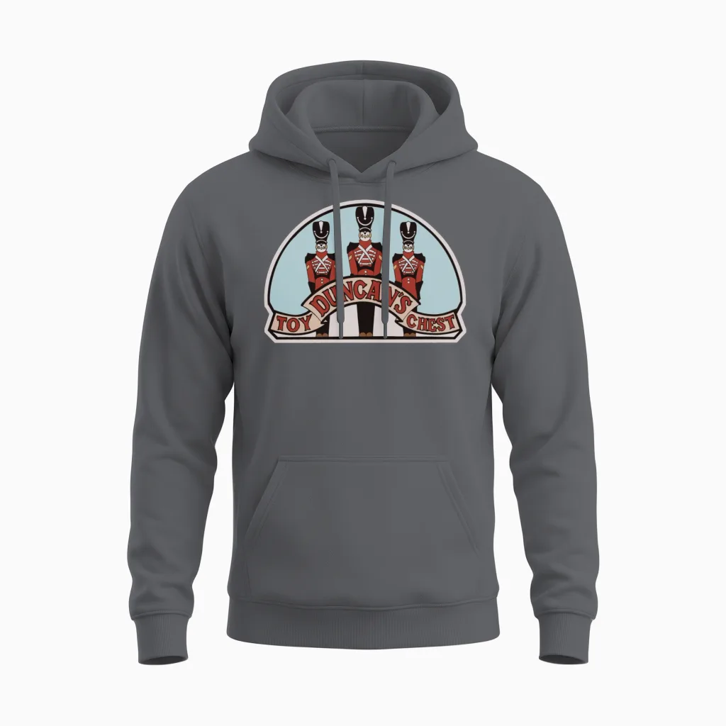 Duncans Toy Chest Summer & Beach Gift Unisex Hoodie in Charcoal