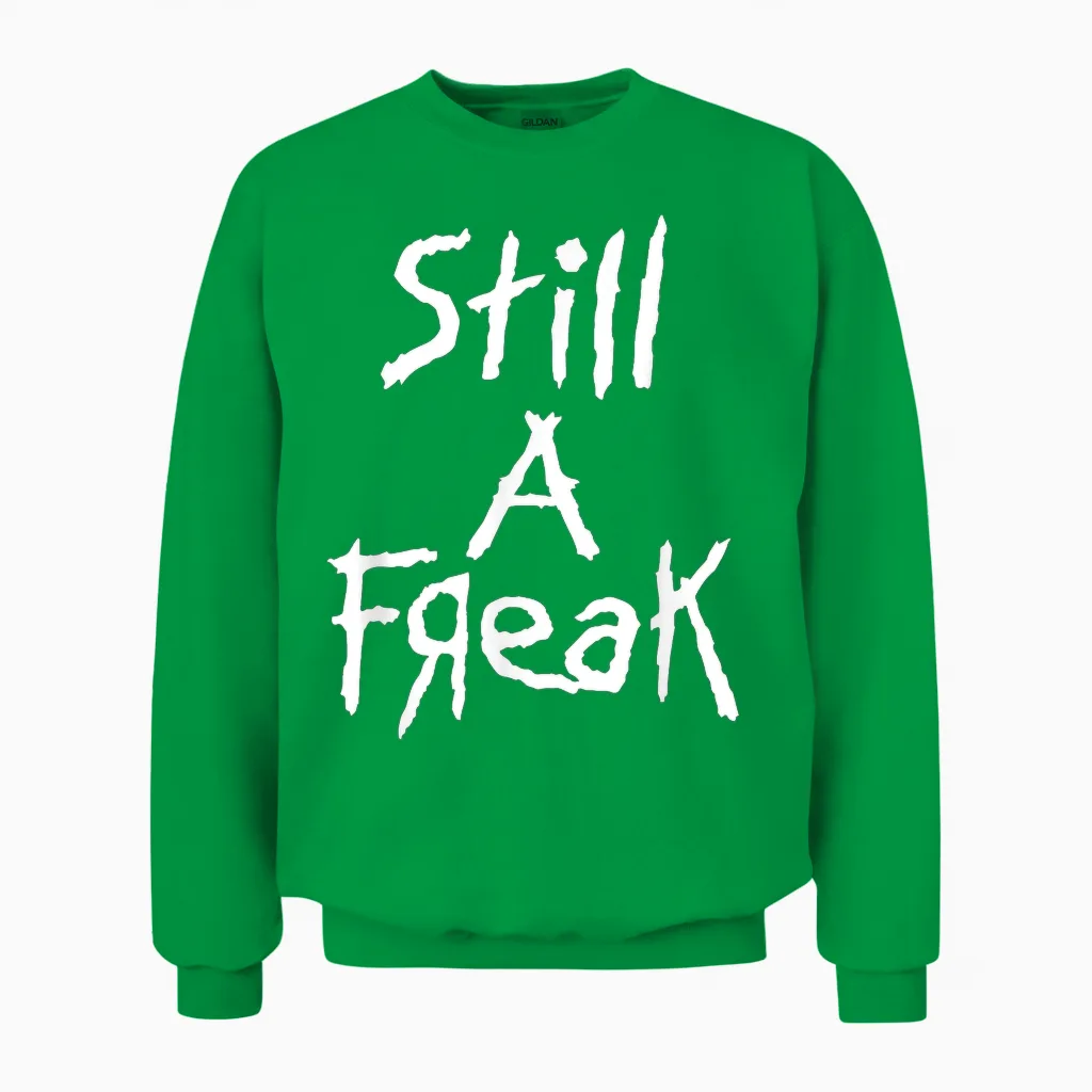 Korn Still a Freak T-Shirt, Black, S Unisex Sweatshirt in Irish Green