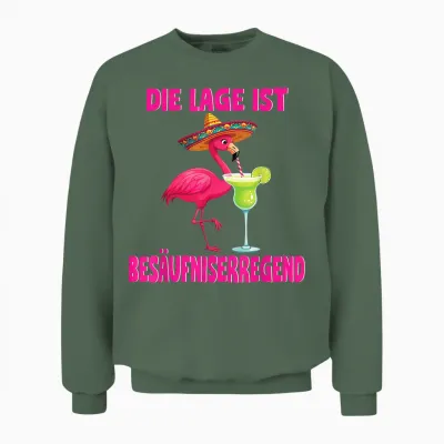 Malle Party Group Shirt Mallorca Outfit Women's Men's Party Unisex Sweatshirt - Military Green