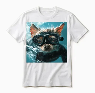 Dog Unisex T-Shirt - White