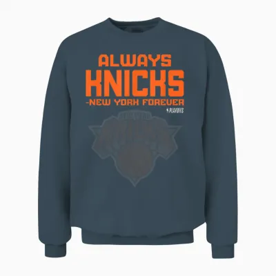 Mantra Knicks Plakat Für Die Nba 2026 Playoffs Unisex Sweatshirt - Dark Heather