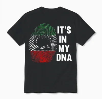 Persian Flag T-Shirt, Black Unisex T-Shirt - Black
