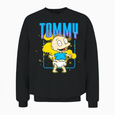 Tommy Pickles Unisex Sweatshirt - Black
