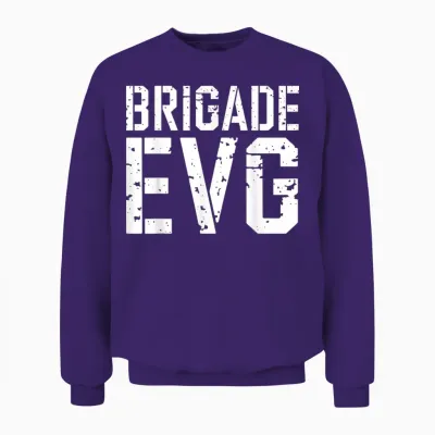 Evg Men's Brigade Evg Fancy Dress Party Boy Life Unisex Sweatshirt - Purple