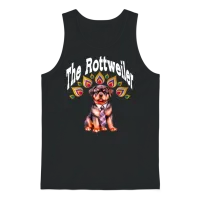 Rottweiler Dog Lovers Unisex Tank Top - Black – 1