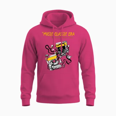 Music Masters -Style Unisex Hoodie - Heliconia