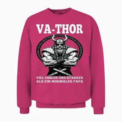 Viking Warrior Man Odin Thor Norman Walhalla Unisex Sweatshirt - Heliconia
