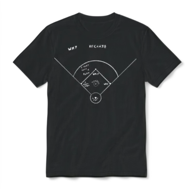 Who's on First Unisex T-Shirt - Black