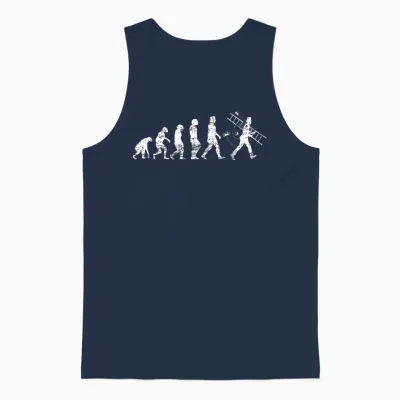 Schornsteinfeger Rauchfangkehrer Kaminfeger Kaminkehrer Unisex Tank Top - Navy