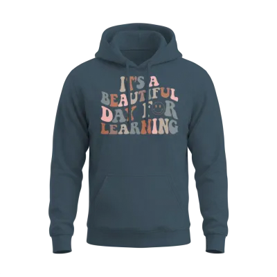 Teacher Retro Unisex Hoodie - Dark Heather