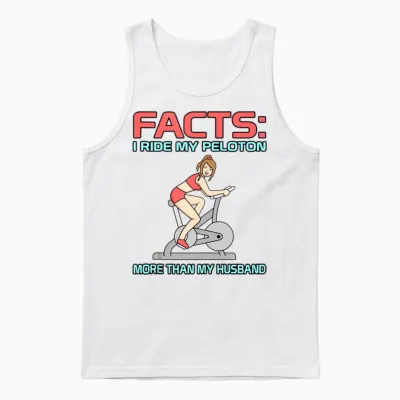 Funny Spin Class Sports Apparel Spin Instructor Ri Unisex Tank Top - White