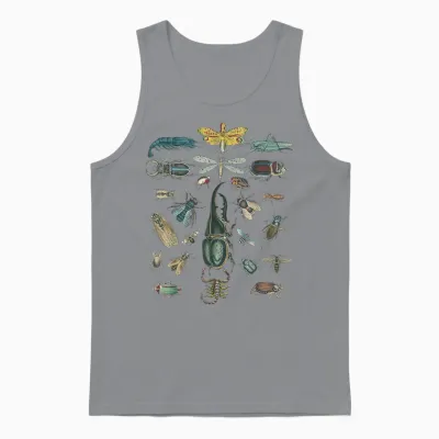 Entomologist Entomology Insects Vintage Unisex Tank Top - Sport Grey