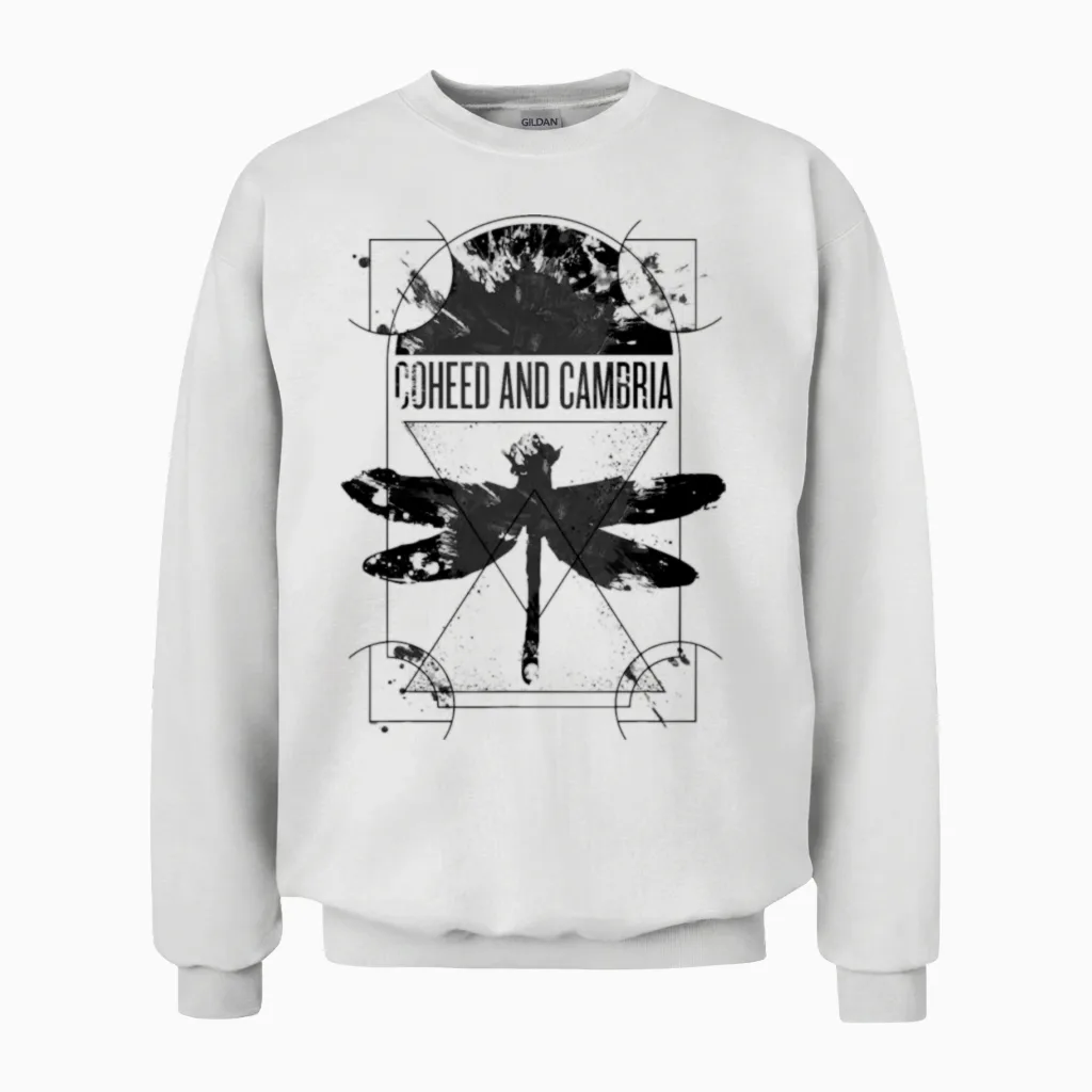 Coheed Und Cambria Dissect Unisex Sweatshirt in White