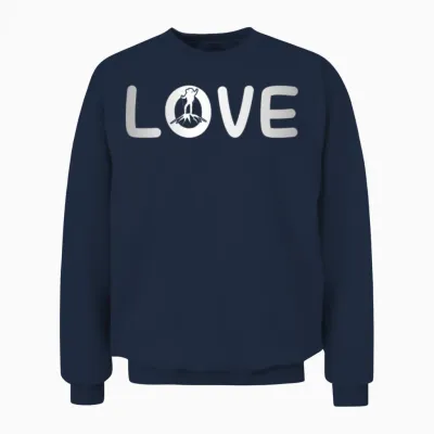 Hiking Love Unisex Sweatshirt - Navy