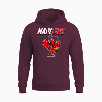 Marc Marquez 93 Unisex Hoodie - Maroon