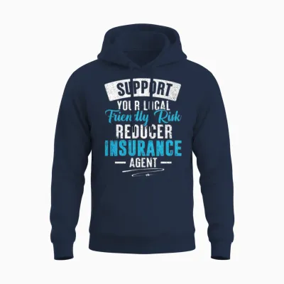 Funny Broker Unisex Hoodie - Navy