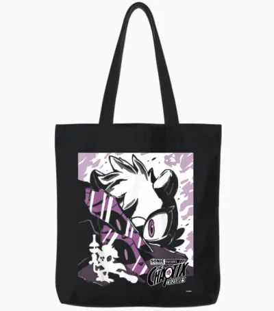 Sonic the Hedgehog Chaotix Casefiles Episode 3 Tote Bags - Black