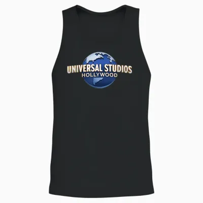 Universal Parks Universal Studios Hollywood Unisex Tank Top - Black