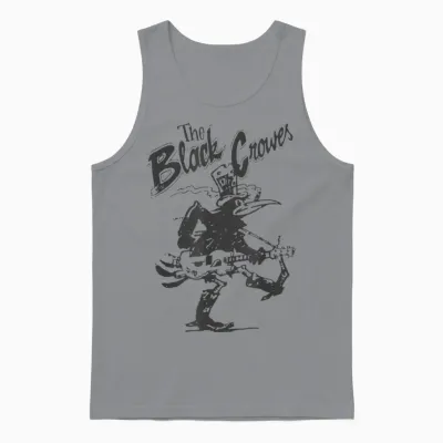 Offizielle Black Crowes Gitarre Unisex Tank Top - Sport Grey