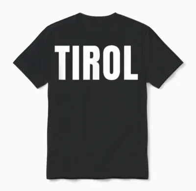 Tyrol Dj Apres Ski Outfit It's Time to Celebrate Tyrol Unisex T-Shirt - Black