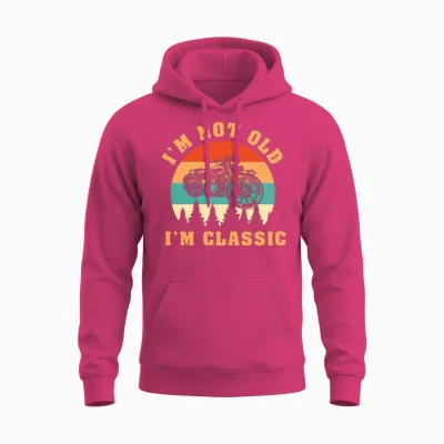 Retro Fashion Unisex Hoodie - Heliconia