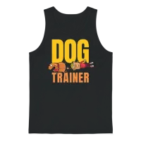 Dog Trainer Dog Trainers Agility Dogs and Dog Owne Unisex Tank Top - Black – 1