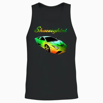 Kids Sharerghini Sharerghini Merch For Unisex Tank Top - Black