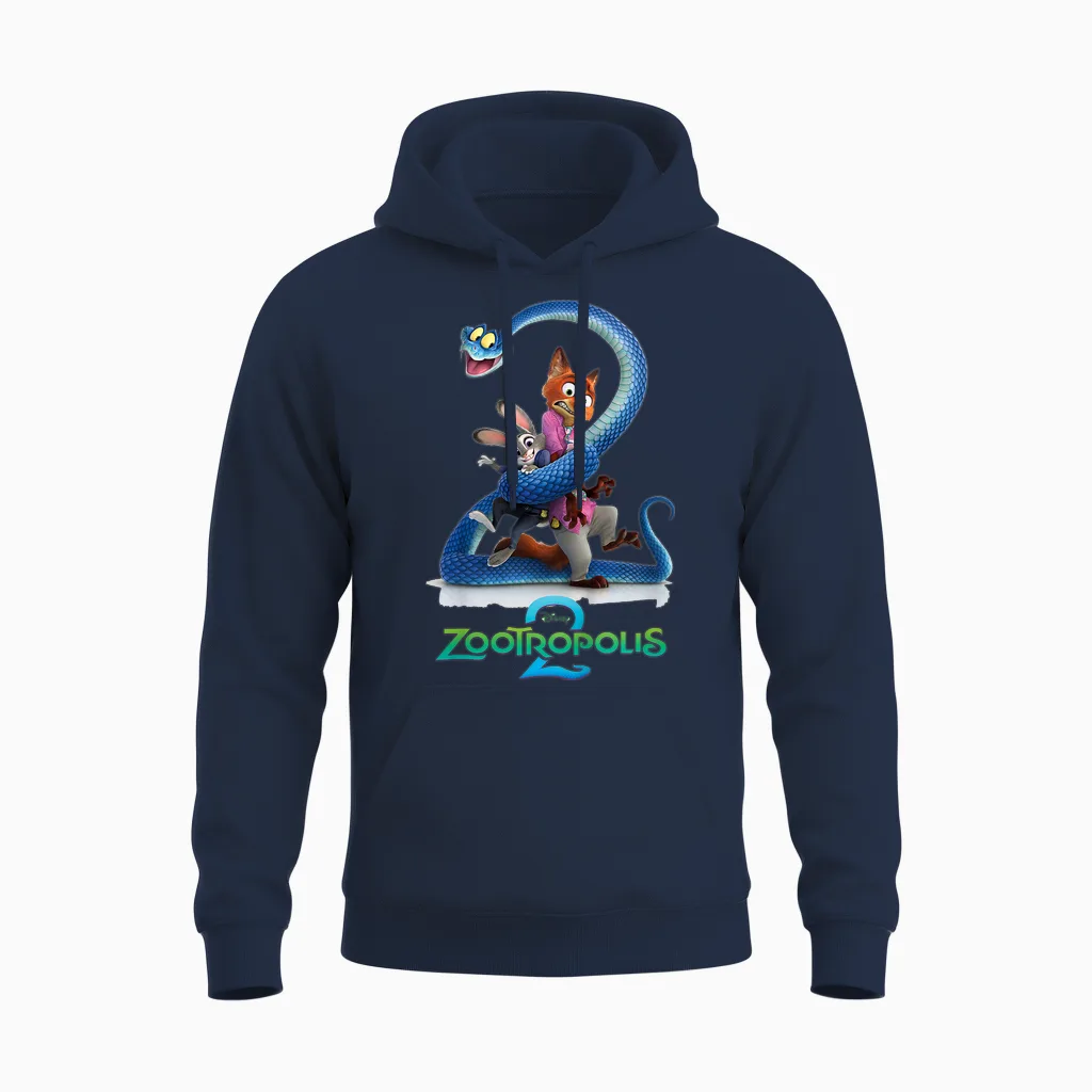 Zootopia Unisex Hoodie in Navy
