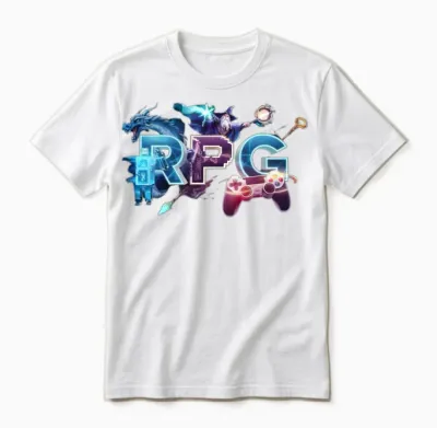 Rpg Fantasy - Gaming/merch Unisex T-Shirt - White
