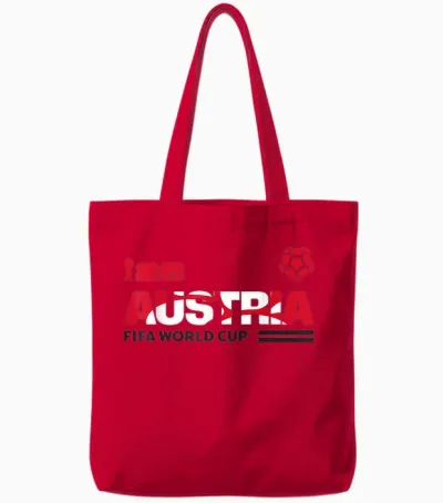 Fifa World Cup26 Qualifier österreich Tote Bags - Red