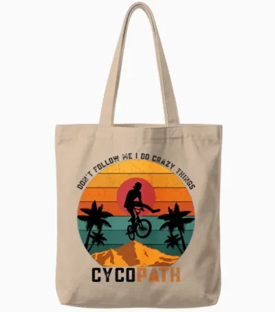 Dont Follow Me I Do Stupid Things Tote Bags - Natural