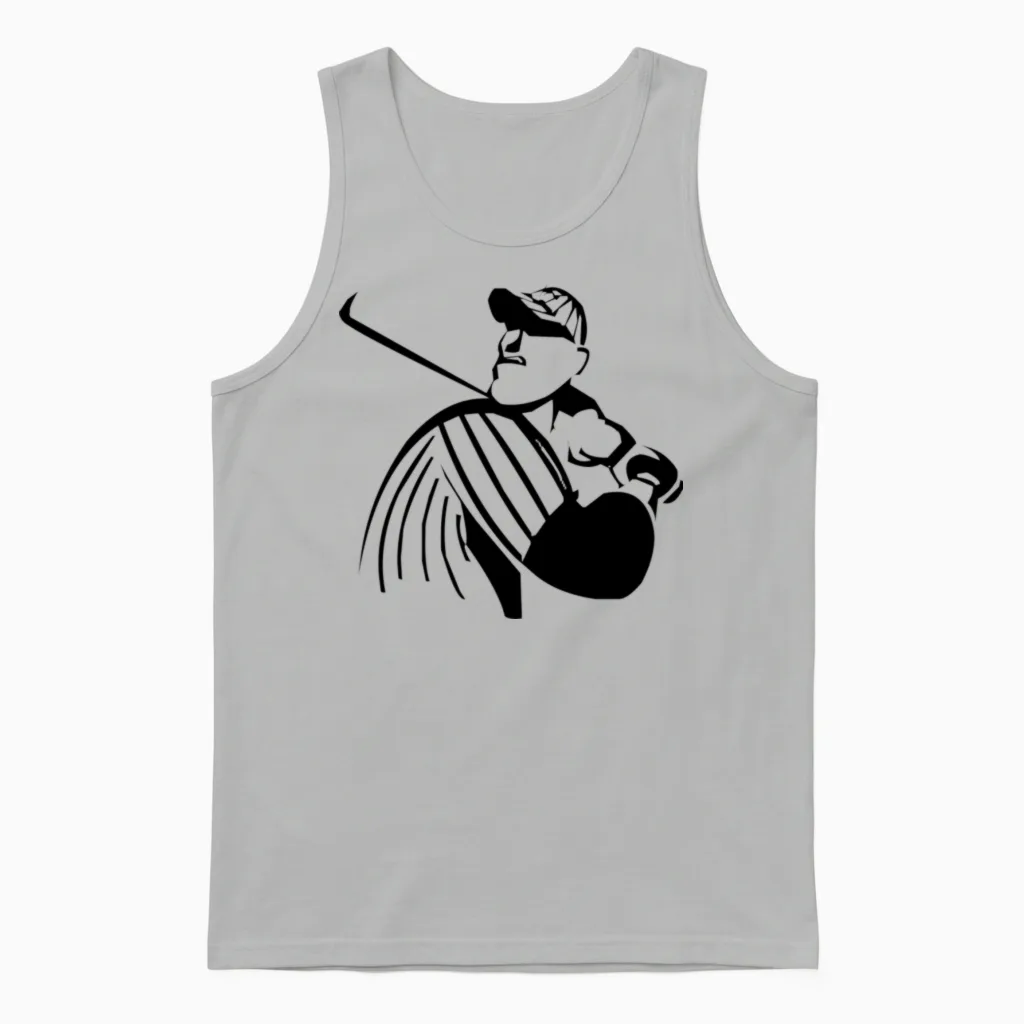Baseball Batter - & Softball Unisex Tank Top in Ash