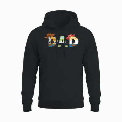 Disney and Pixar’s Toy Story Dad Father’s Day Birthday Unisex Hoodie - Black