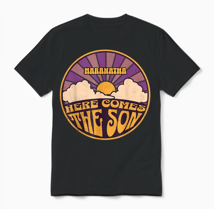 Maranatha: Hier Kommt Der Sohn Jesus, Revolution, Menschen, Ostern Unisex T-Shirt in Black